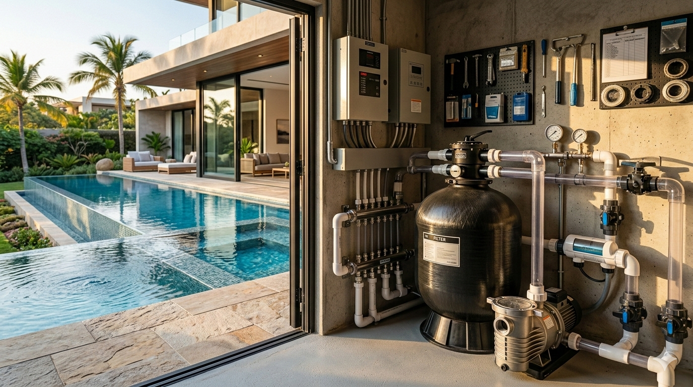 Equipo de filtracion para alberca