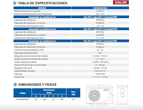 EKC TRUE INVERTER - Vista 6