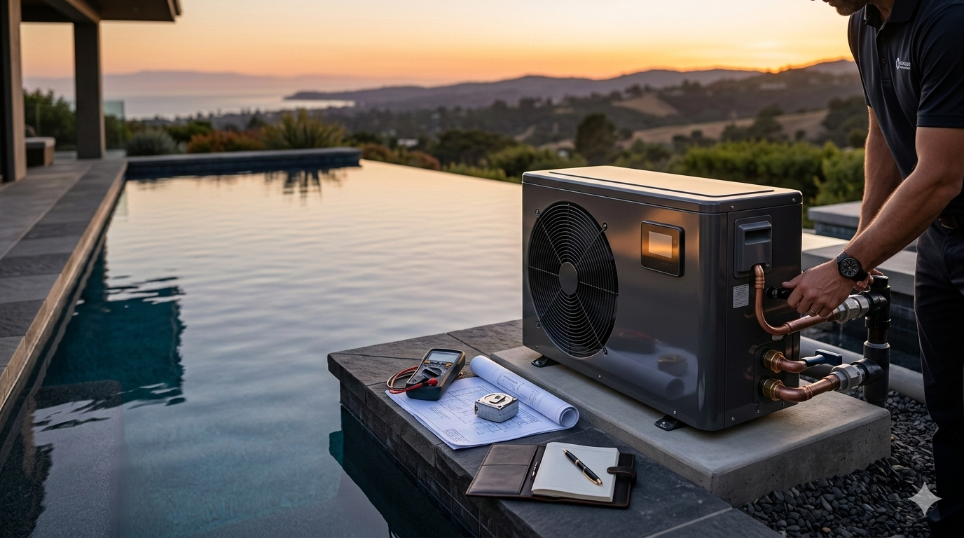 Dimensionamiento BTU para bomba de calor de alberca