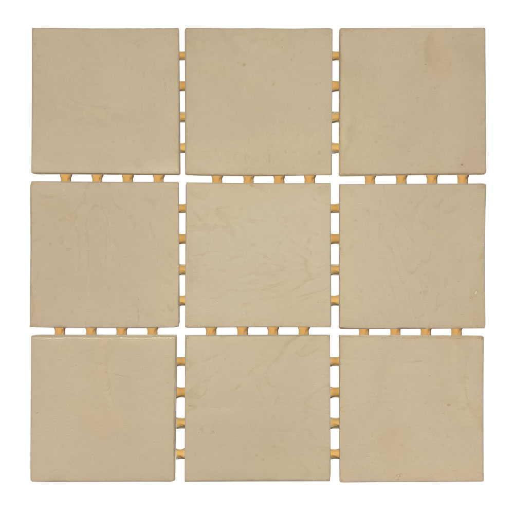 Mosaico Cantera Beige — Colección Oasis Stone 10x10
