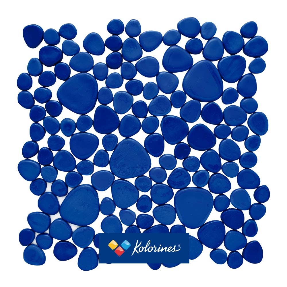 Mosaico Vitrogota Bali en superficie de alberca