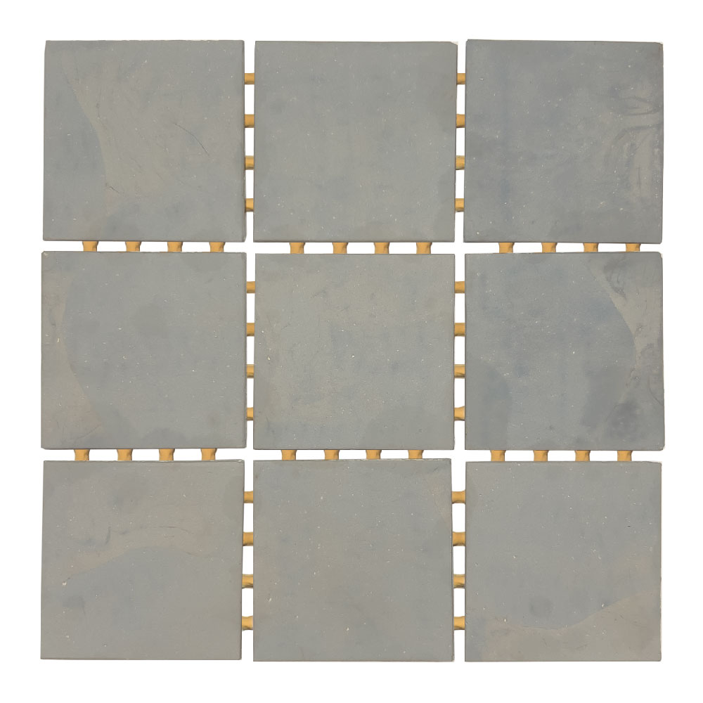 Mosaico Travertino Gris — Colección Oasis Stone 10x10